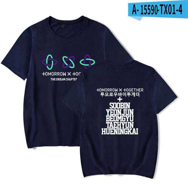 TXT T-shirt The Dream Chapterternity T-shirt Summer Comfy Tshirts For Women Hot Sale Short Sleeve Casual O-neck
