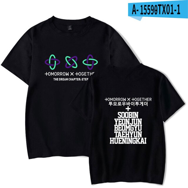 TXT T-shirt The Dream Chapterternity T-shirt Summer Comfy Tshirts For Women Hot Sale Short Sleeve Casual O-neck