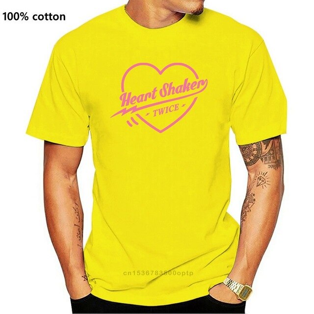 Twice T Shirt Funny Cotton Kpop Twice T-Shirt Men/Women
