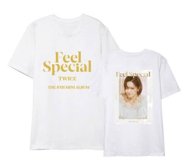 Kpop Newest Twice new album feel special same member photo printing t shirt for summer kpop unisex fashion o neck short sleeve t-shirt that you'll fall in love with. At an affordable price at KPOPSHOP, We sell a variety of Twice new album feel special same member photo printing t shirt for summer kpop unisex fashion o neck short sleeve t-shirt with Free Shipping.