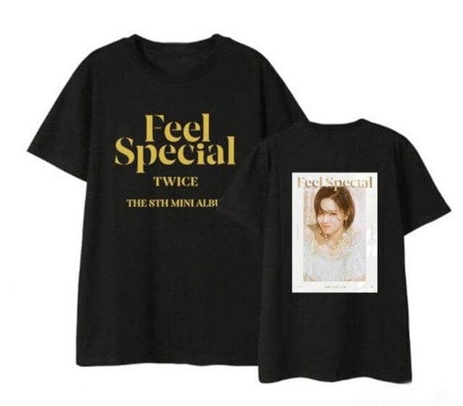 Kpop Newest Twice new album feel special same member photo printing t shirt for summer kpop unisex fashion o neck short sleeve t-shirt that you'll fall in love with. At an affordable price at KPOPSHOP, We sell a variety of Twice new album feel special same member photo printing t shirt for summer kpop unisex fashion o neck short sleeve t-shirt with Free Shipping.
