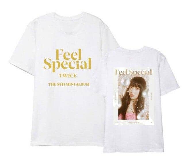 Kpop Newest Twice new album feel special same member photo printing t shirt for summer kpop unisex fashion o neck short sleeve t-shirt that you'll fall in love with. At an affordable price at KPOPSHOP, We sell a variety of Twice new album feel special same member photo printing t shirt for summer kpop unisex fashion o neck short sleeve t-shirt with Free Shipping.