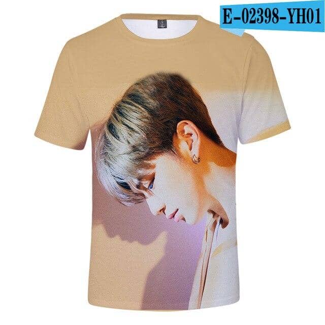 Kpop Newest WANNA ONE Kang Daniel Summer 3D Cool Fashion short-sleeved T-shirt Korean Women/men/Kids version loose summer O-neck T-shirt that you'll fall in love with. At an affordable price at KPOPSHOP, We sell a variety of WANNA ONE Kang Daniel Summer 3D Cool Fashion short-sleeved T-shirt Korean Women/men/Kids version loose summer O-neck T-shirt with Free Shipping.