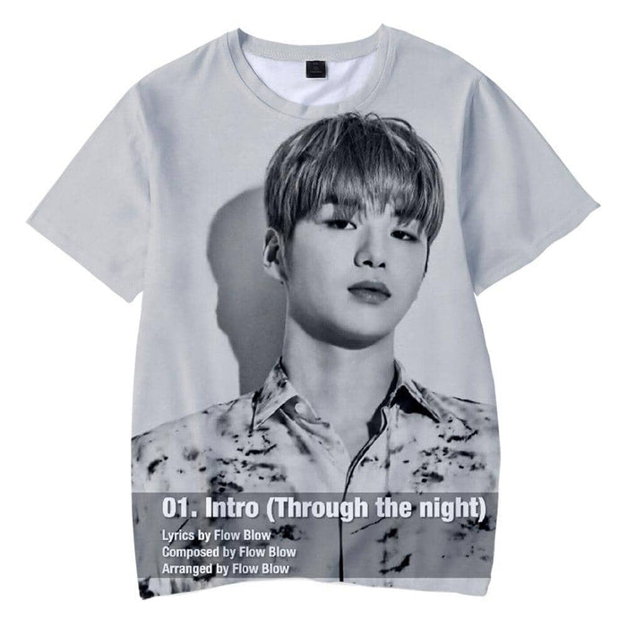 Kpop Newest WANNA ONE Kang Daniel Summer 3D Cool Fashion short-sleeved T-shirt Korean Women/men/Kids version loose summer O-neck T-shirt that you'll fall in love with. At an affordable price at KPOPSHOP, We sell a variety of WANNA ONE Kang Daniel Summer 3D Cool Fashion short-sleeved T-shirt Korean Women/men/Kids version loose summer O-neck T-shirt with Free Shipping.