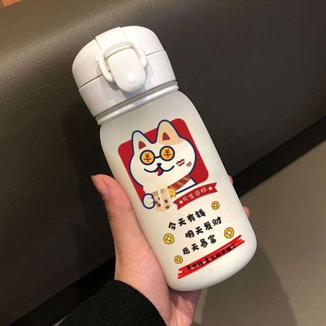 Water Bottle Kawaii For Girls Shaker Travel Bambini Drinking Bottles