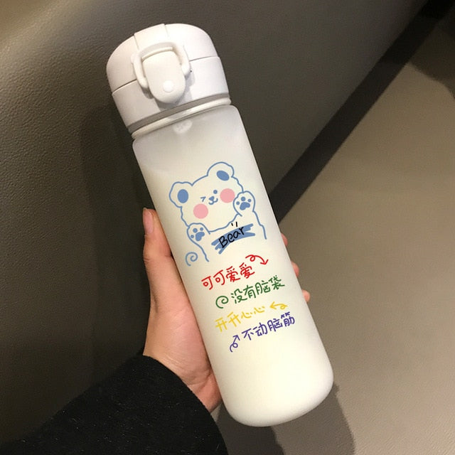 Water Bottle Kawaii For Girls Shaker Travel Bambini Drinking Bottles