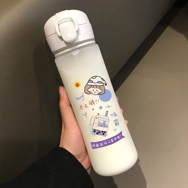 Water Bottle Kawaii For Girls Shaker Travel Bambini Drinking Bottles