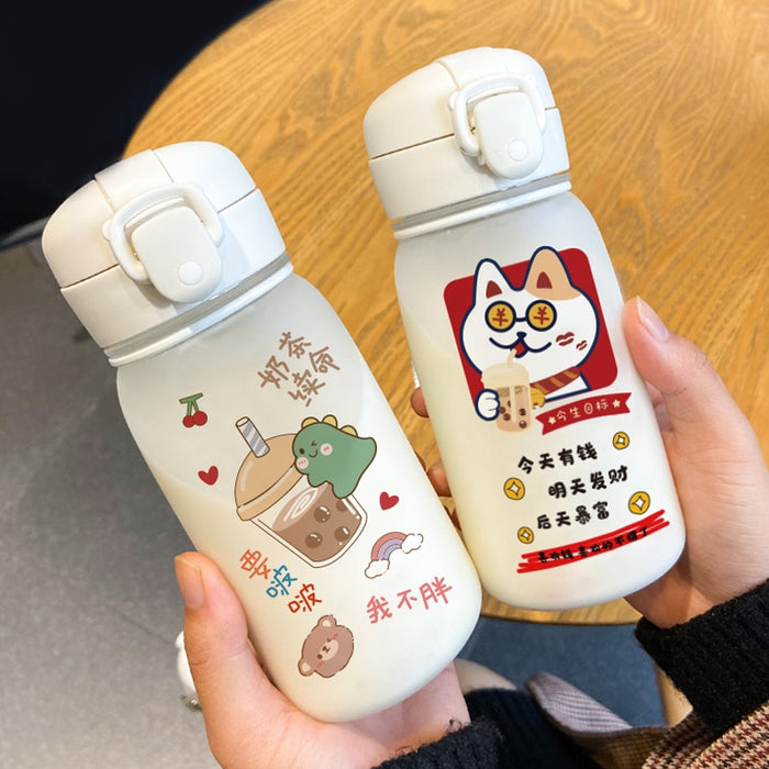 Water Bottle Kawaii For Girls Shaker Travel Bambini Drinking Bottles