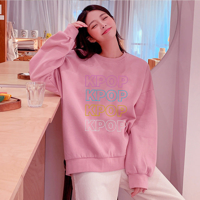 Pullover Sweatshirt tshirts for Women Stray Kids Kpop Hoodie MIROH Sweatshirt  Bluza Damska - Kpopshop