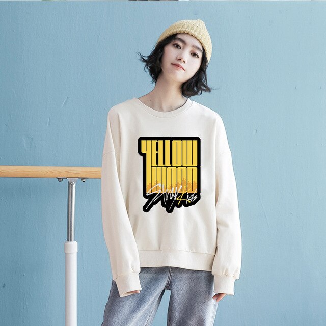 Pullover Sweatshirt tshirts for Women Stray Kids Kpop Hoodie MIROH Sweatshirt  Bluza Damska - Kpopshop