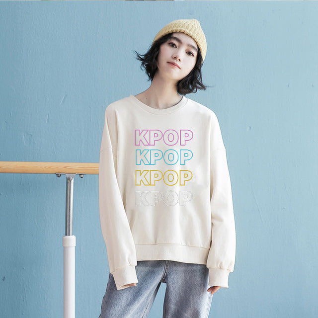 Pullover Sweatshirt tshirts for Women Stray Kids Kpop Hoodie MIROH Sweatshirt  Bluza Damska - Kpopshop
