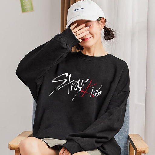 Pullover Sweatshirt tshirts for Women Stray Kids Kpop Hoodie MIROH Sweatshirt  Bluza Damska - Kpopshop