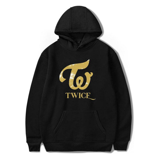 Woman Sweatshirt Twice MORE & MORE Hoodies Women Clothing