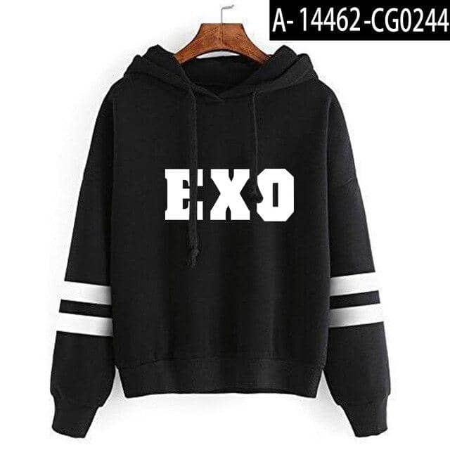 Kpop Newest Women EXO Hoodie Harajuku Korean Hoodies Sweatshirt Loose Hoody Ladies Kpop Sweatshirts Hoddie Pullover Top Hip Hop Clothes that you'll fall in love with. At an affordable price at KPOPSHOP, We sell a variety of Women EXO Hoodie Harajuku Korean Hoodies Sweatshirt Loose Hoody Ladies Kpop Sweatshirts Hoddie Pullover Top Hip Hop Clothes with Free Shipping.