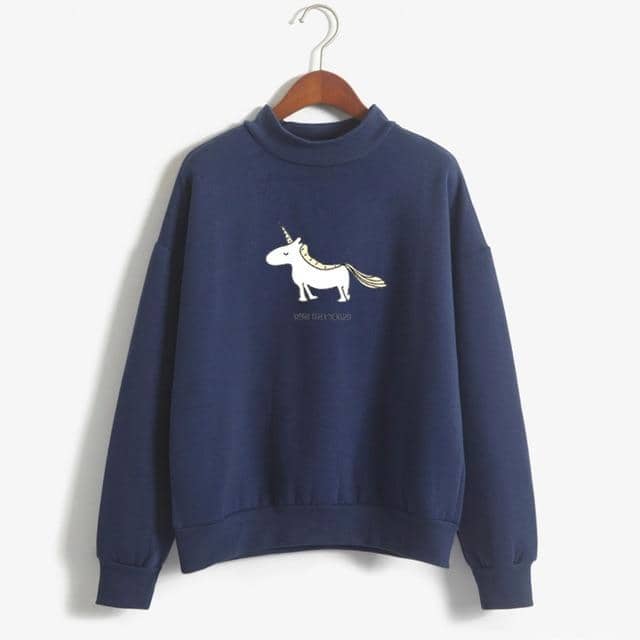 Kpop Newest Women Hoodies Female Long Sleeve Fleece Turtleneck Sweatshirt Kpop Autumn Winter Kawaii Unicorn Print Harajuku Casual Pullover that you'll fall in love with. At an affordable price at KPOPSHOP, We sell a variety of Women Hoodies Female Long Sleeve Fleece Turtleneck Sweatshirt Kpop Autumn Winter Kawaii Unicorn Print Harajuku Casual Pullover with Free Shipping.