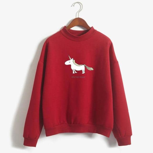 Kpop Newest Women Hoodies Female Long Sleeve Fleece Turtleneck Sweatshirt Kpop Autumn Winter Kawaii Unicorn Print Harajuku Casual Pullover that you'll fall in love with. At an affordable price at KPOPSHOP, We sell a variety of Women Hoodies Female Long Sleeve Fleece Turtleneck Sweatshirt Kpop Autumn Winter Kawaii Unicorn Print Harajuku Casual Pullover with Free Shipping.