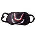 Women Men Unisex Trendy Half Face Mouth Mask Shark Colorful Camouflage Earloop Elastic Anti-Dust Kpop Muffle Protective - Kpopshop