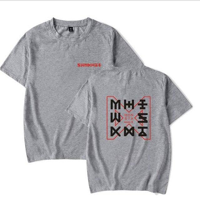 Kpop Newest Women's T-Shirt KPOP Monsta x Print Funny Tshirt Women Summer Casual Female T Shirt Hipster Hip-hop Tee Shirt Femme Streetwear that you'll fall in love with. At an affordable price at KPOPSHOP, We sell a variety of Women's T-Shirt KPOP Monsta x Print Funny Tshirt Women Summer Casual Female T Shirt Hipster Hip-hop Tee Shirt Femme Streetwear with Free Shipping.