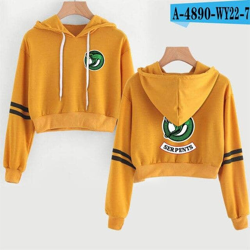 Kpop Newest Women sexy crop top hoodies RIVERDALE Southside Serpent Print harajuku Spring hot sale casual hoodies sweatshirts plus size that you'll fall in love with. At an affordable price at KPOPSHOP, We sell a variety of Women sexy crop top hoodies RIVERDALE Southside Serpent Print harajuku Spring hot sale casual hoodies sweatshirts plus size with Free Shipping.