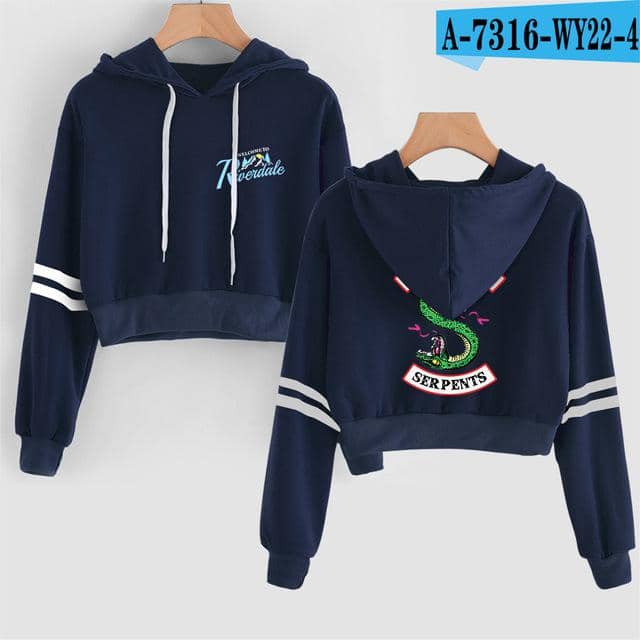 Kpop Newest Women sexy crop top hoodies RIVERDALE Southside Serpent Print harajuku Spring hot sale casual hoodies sweatshirts plus size that you'll fall in love with. At an affordable price at KPOPSHOP, We sell a variety of Women sexy crop top hoodies RIVERDALE Southside Serpent Print harajuku Spring hot sale casual hoodies sweatshirts plus size with Free Shipping.