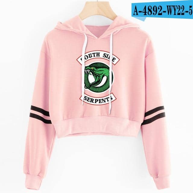 Kpop Newest Women sexy crop top hoodies RIVERDALE Southside Serpent Print harajuku Spring hot sale casual hoodies sweatshirts plus size that you'll fall in love with. At an affordable price at KPOPSHOP, We sell a variety of Women sexy crop top hoodies RIVERDALE Southside Serpent Print harajuku Spring hot sale casual hoodies sweatshirts plus size with Free Shipping.