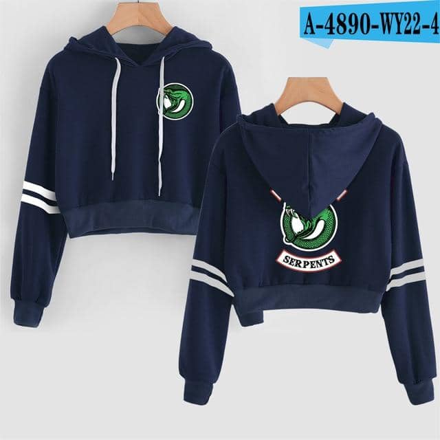 Kpop Newest Women sexy crop top hoodies RIVERDALE Southside Serpent Print harajuku Spring hot sale casual hoodies sweatshirts plus size that you'll fall in love with. At an affordable price at KPOPSHOP, We sell a variety of Women sexy crop top hoodies RIVERDALE Southside Serpent Print harajuku Spring hot sale casual hoodies sweatshirts plus size with Free Shipping.