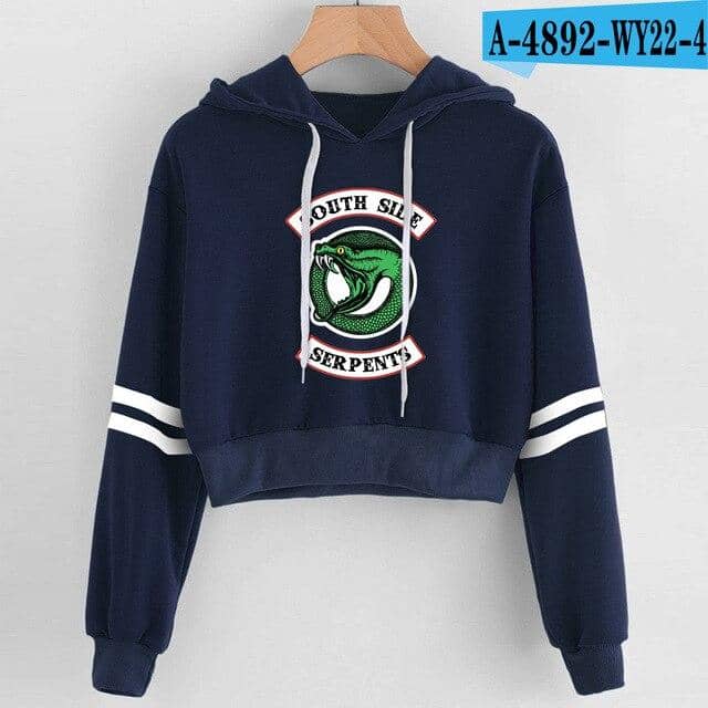 Kpop Newest Women sexy crop top hoodies RIVERDALE Southside Serpent Print harajuku Spring hot sale casual hoodies sweatshirts plus size that you'll fall in love with. At an affordable price at KPOPSHOP, We sell a variety of Women sexy crop top hoodies RIVERDALE Southside Serpent Print harajuku Spring hot sale casual hoodies sweatshirts plus size with Free Shipping.