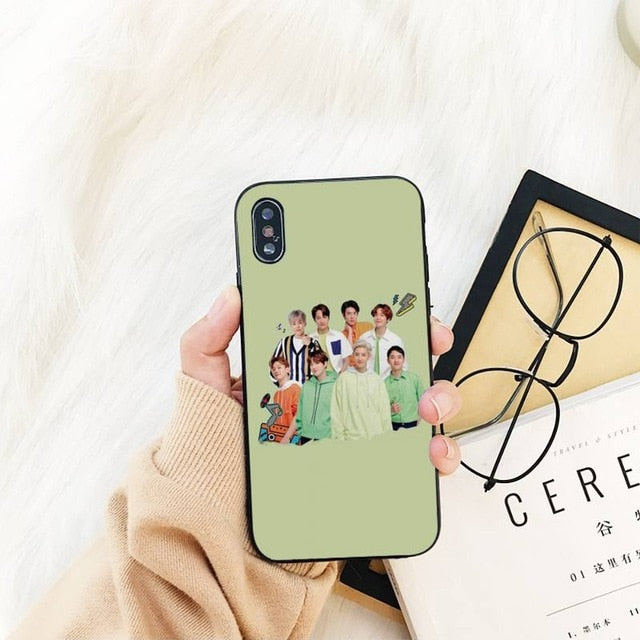 EXO Phone Case For iPhone 11 8 7 6 6S Plus X XS MAX 5 5S se 2020 11 12pro max iPhone XR case