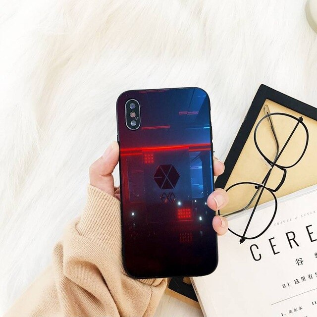 EXO Phone Case For iPhone 11 8 7 6 6S Plus X XS MAX 5 5S se 2020 11 12pro max iPhone XR case