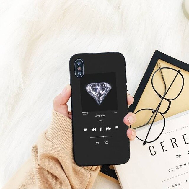 EXO Phone Case For iPhone 11 8 7 6 6S Plus X XS MAX 5 5S se 2020 11 12pro max iPhone XR case