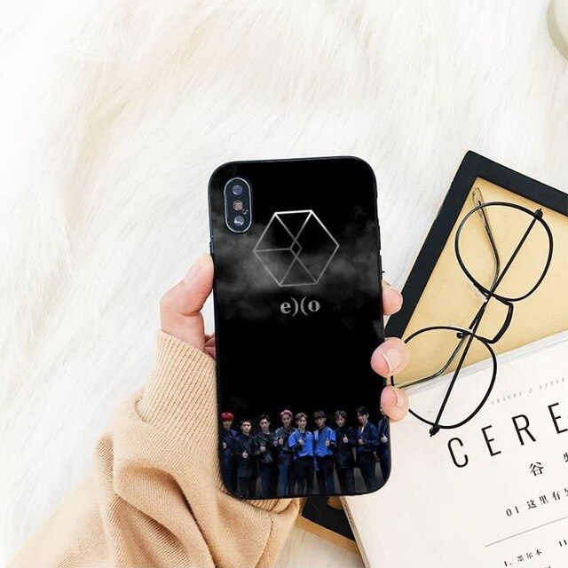 EXO Phone Case For iPhone 11 8 7 6 6S Plus X XS MAX 5 5S se 2020 11 12pro max iPhone XR case