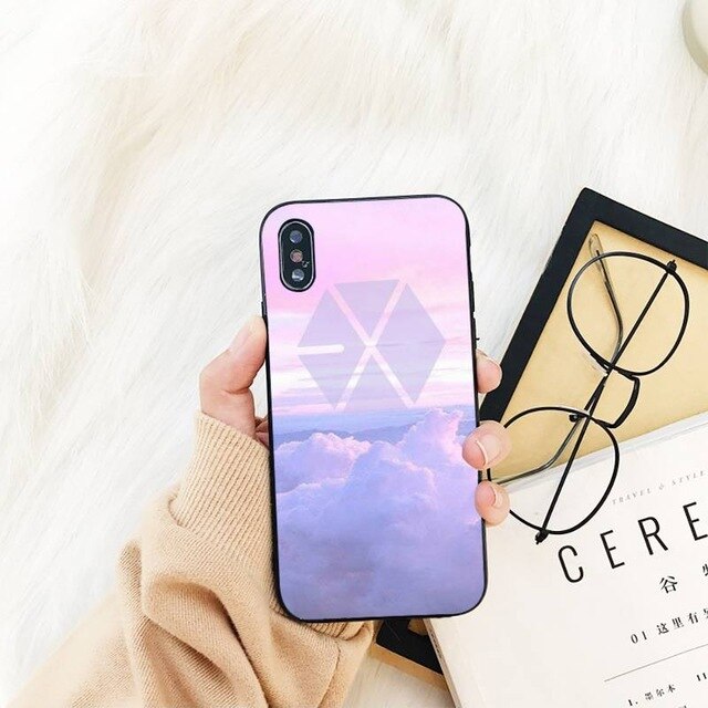 EXO Phone Case For iPhone 11 8 7 6 6S Plus X XS MAX 5 5S se 2020 11 12pro max iPhone XR case