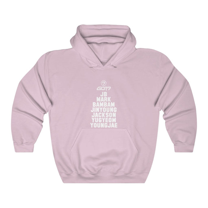 GOT7 Jb Mark Bambam Jinyoung Jackson Yugyeom Youngjae Hoodie - GOT7 Hoodies - Kpop Pullover Hoodie