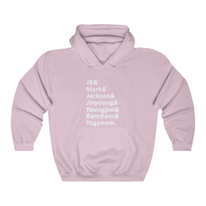 GOT7 Jb& Mark& Jackson& Jinyoung& Youngjae& BamBam& Yugyeom Hoodie - GOT7 Hoodies - Kpop Pullover Hoodie