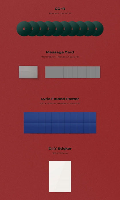 Kpop Album TWICE - 2ND FULL ALBUM [EYES WIDE OPEN] Random version