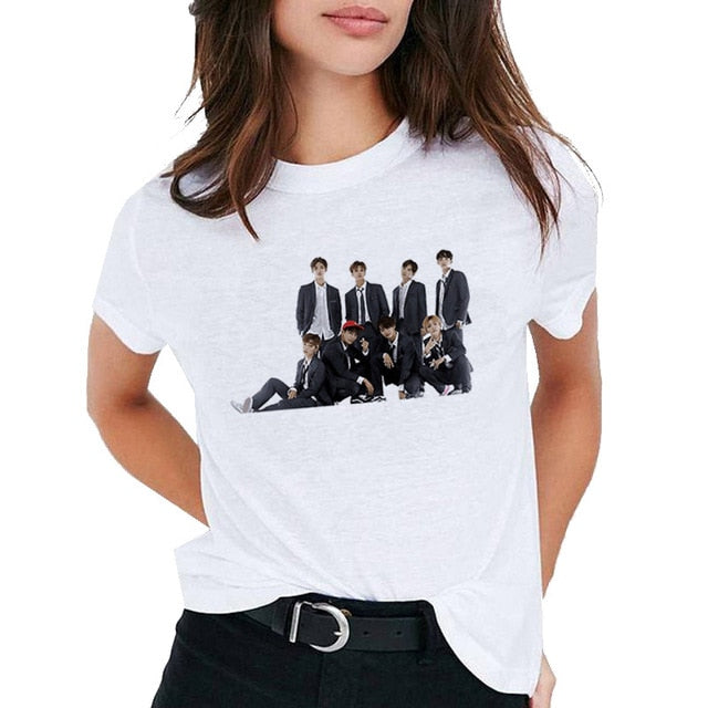 ateez top t shirt women female kawaii hip hop 90s ulzzang t-shirt casual tshirt tee shirts clothes harajuku korean streetwear