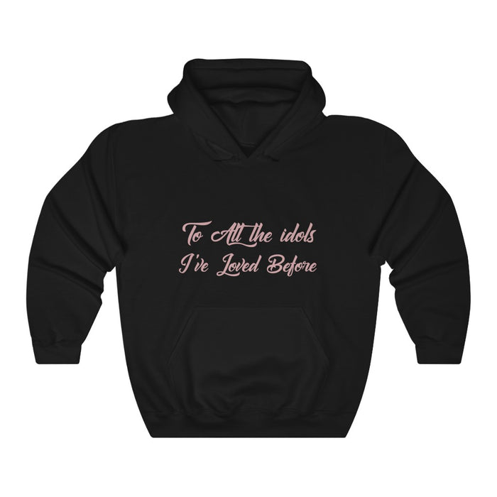 To All The Idols I've Loved Before Hoodie - Trendy Winter Kpop Hoodies - Kpop Hooded Sweater