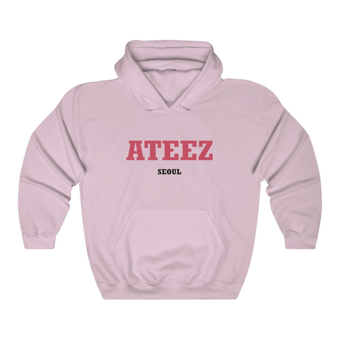 Ateez Seoul Hoodie - Ateez Hoodies - Kpop Pullover Hoodie