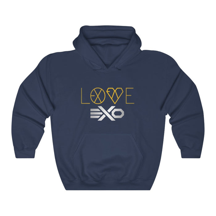 EXO Love Hoodie - EXO Hoodies - Kpop Pullover Hoodie