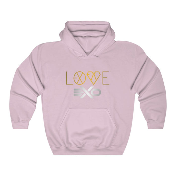EXO Love Hoodie - EXO Hoodies - Kpop Pullover Hoodie