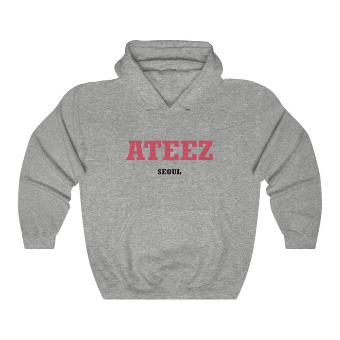 Ateez Seoul Hoodie - Ateez Hoodies - Kpop Pullover Hoodie