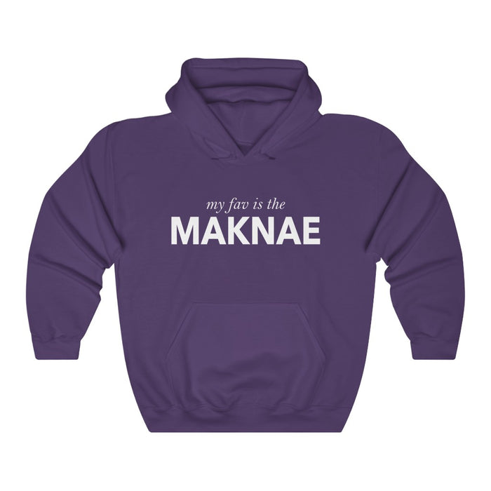 My Fav Is The Maknae  Hoodie - Trendy Winter Kpop Hoodies Kpop Fashion - Kpop Hooded Sweater