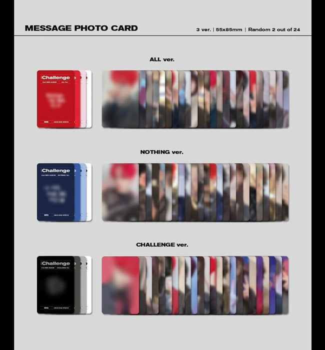 Kpop Album WEi 2nd Mini Album [IDENTITY:Challenge]