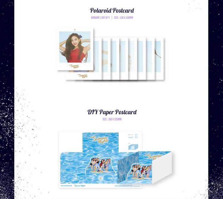 Kpop Album TWICE - 2ND SPECIAL ALBUM [SUMMER NIGHTS] Random Ver