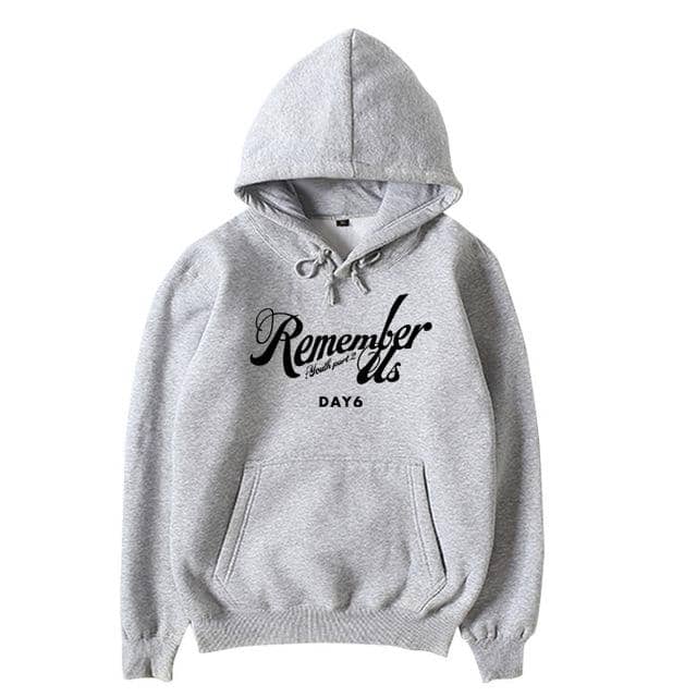 Kpop Newest day6 new album remember us youth part2 same printing hoodie for kpop fans unisex pullover fleece/thin loose sweatshirt that you'll fall in love with. At an affordable price at KPOPSHOP, We sell a variety of day6 new album remember us youth part2 same printing hoodie for kpop fans unisex pullover fleece/thin loose sweatshirt with Free Shipping.