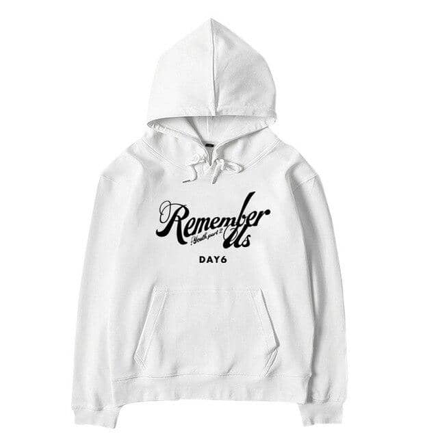 Kpop Newest day6 new album remember us youth part2 same printing hoodie for kpop fans unisex pullover fleece/thin loose sweatshirt that you'll fall in love with. At an affordable price at KPOPSHOP, We sell a variety of day6 new album remember us youth part2 same printing hoodie for kpop fans unisex pullover fleece/thin loose sweatshirt with Free Shipping.