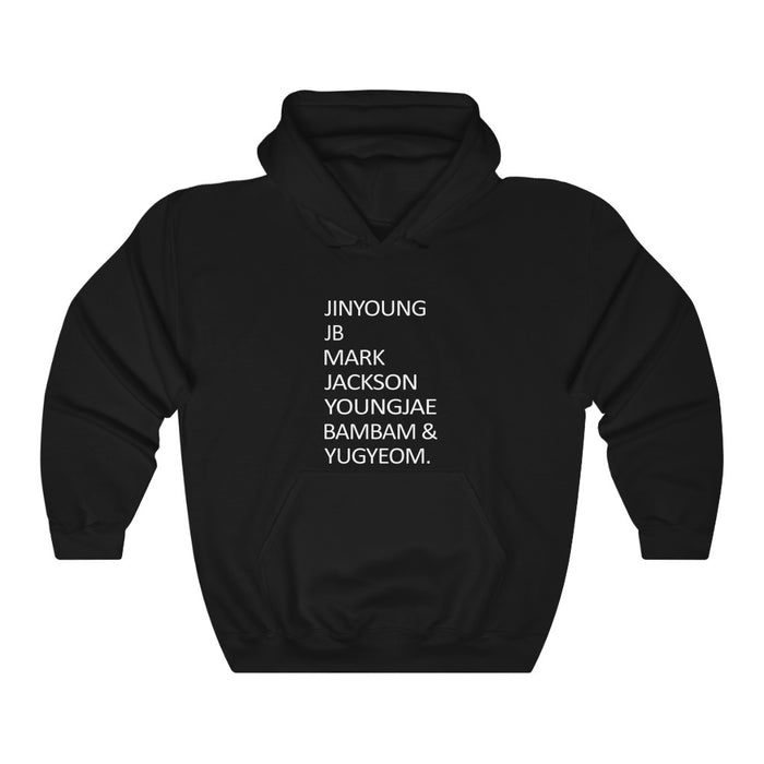 GOT7 Jinyoung Jb Mark Jackson Youngjae Bambam & Yugyeom Hoodie - GOT7 Hoodies - Kpop Pullover Hoodie