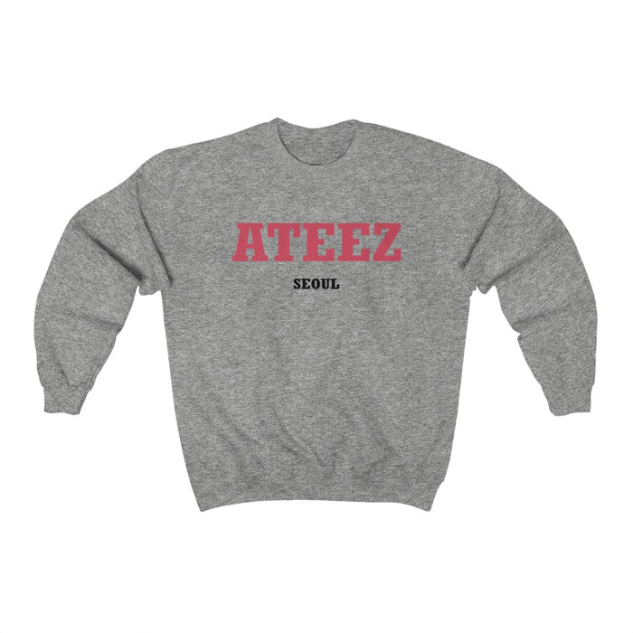 Ateez Seoul Sweatshirt - Ateez Sweatshirt - Kpop Crewneck Women Sweatshirt