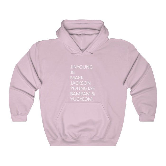 GOT7 Jinyoung Jb Mark Jackson Youngjae Bambam & Yugyeom Hoodie - GOT7 Hoodies - Kpop Pullover Hoodie