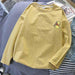 Kpopshop Originals - T-shirts Rainbow Striped Soft Loose Embroidery T-shirt  (5) - Kpopshop